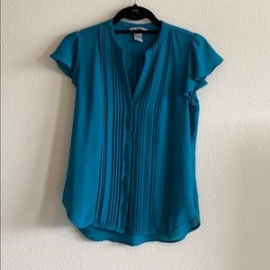 Teal Blouse